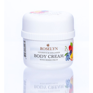 Roselyn Vitamin E & Collagen Body Cream With Mixed Fruit.